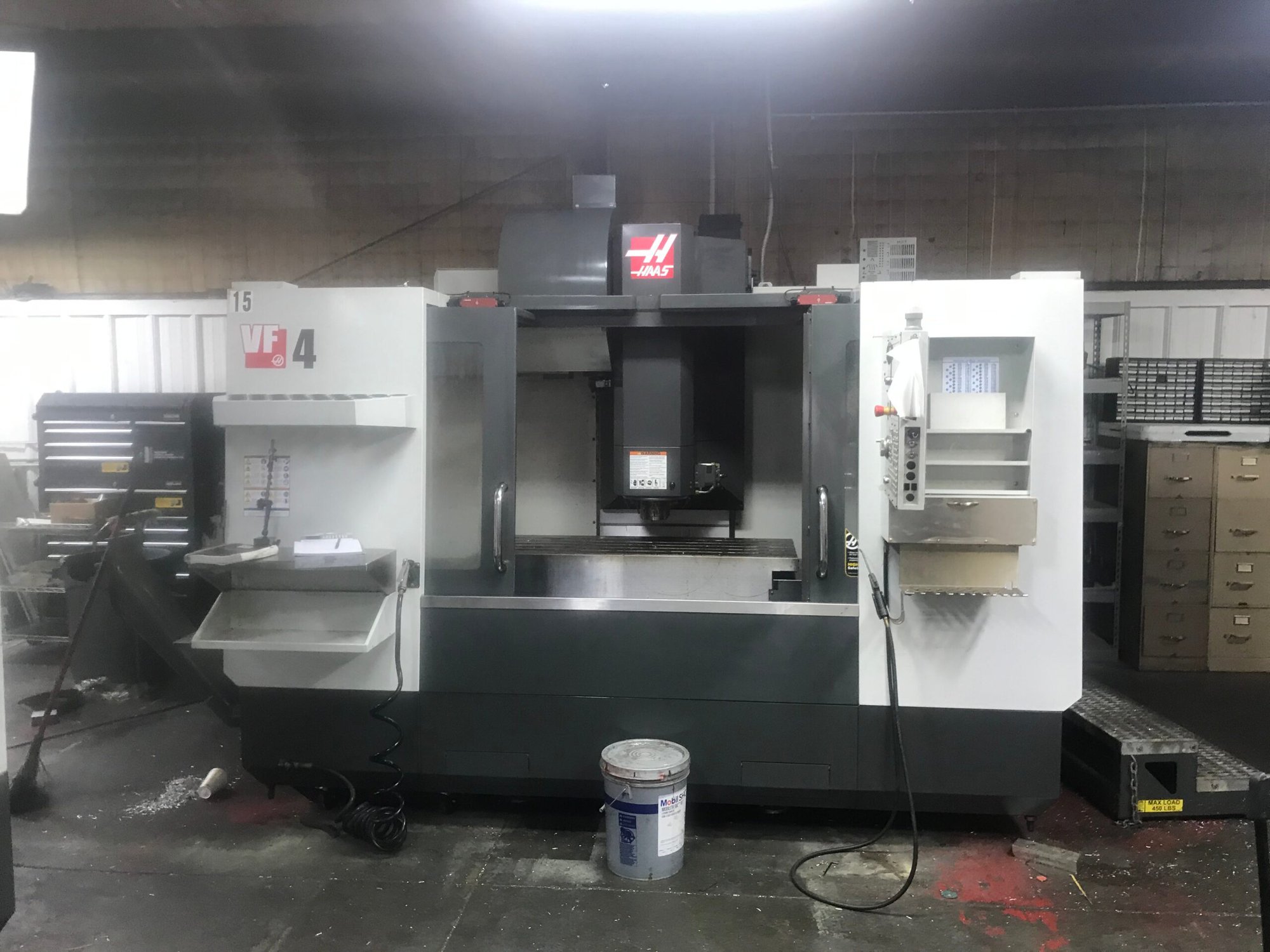 Haas VF-4 VMC, 2015-HSM, Rigid Tap - Image 3