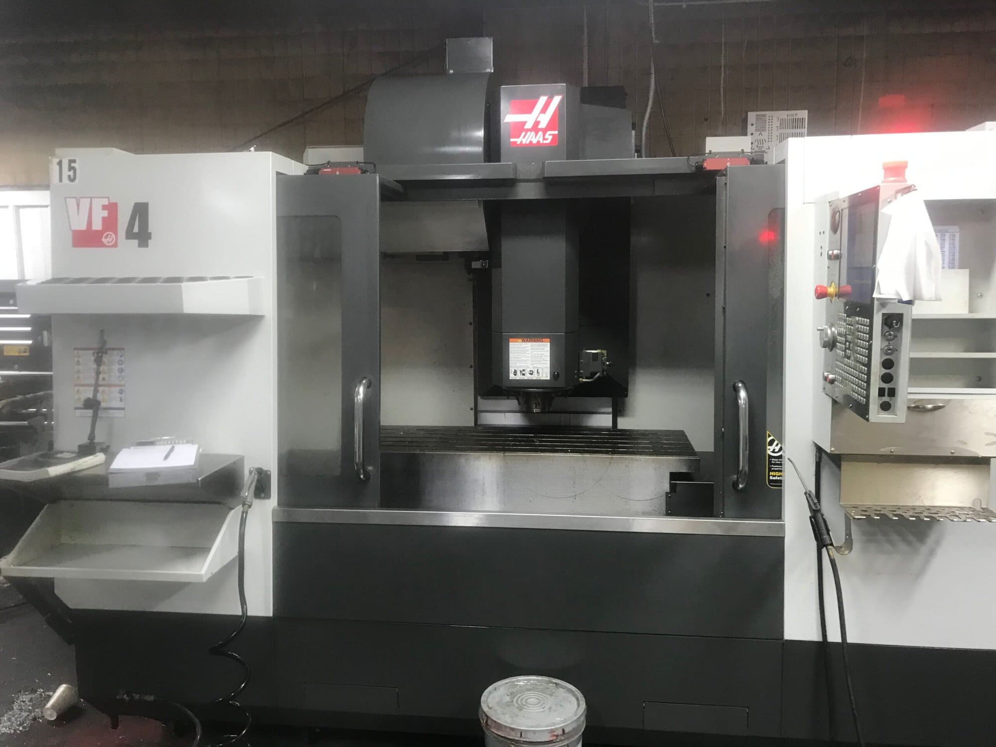 Haas VF-4 VMC, 2015-HSM, Rigid Tap - Image 4