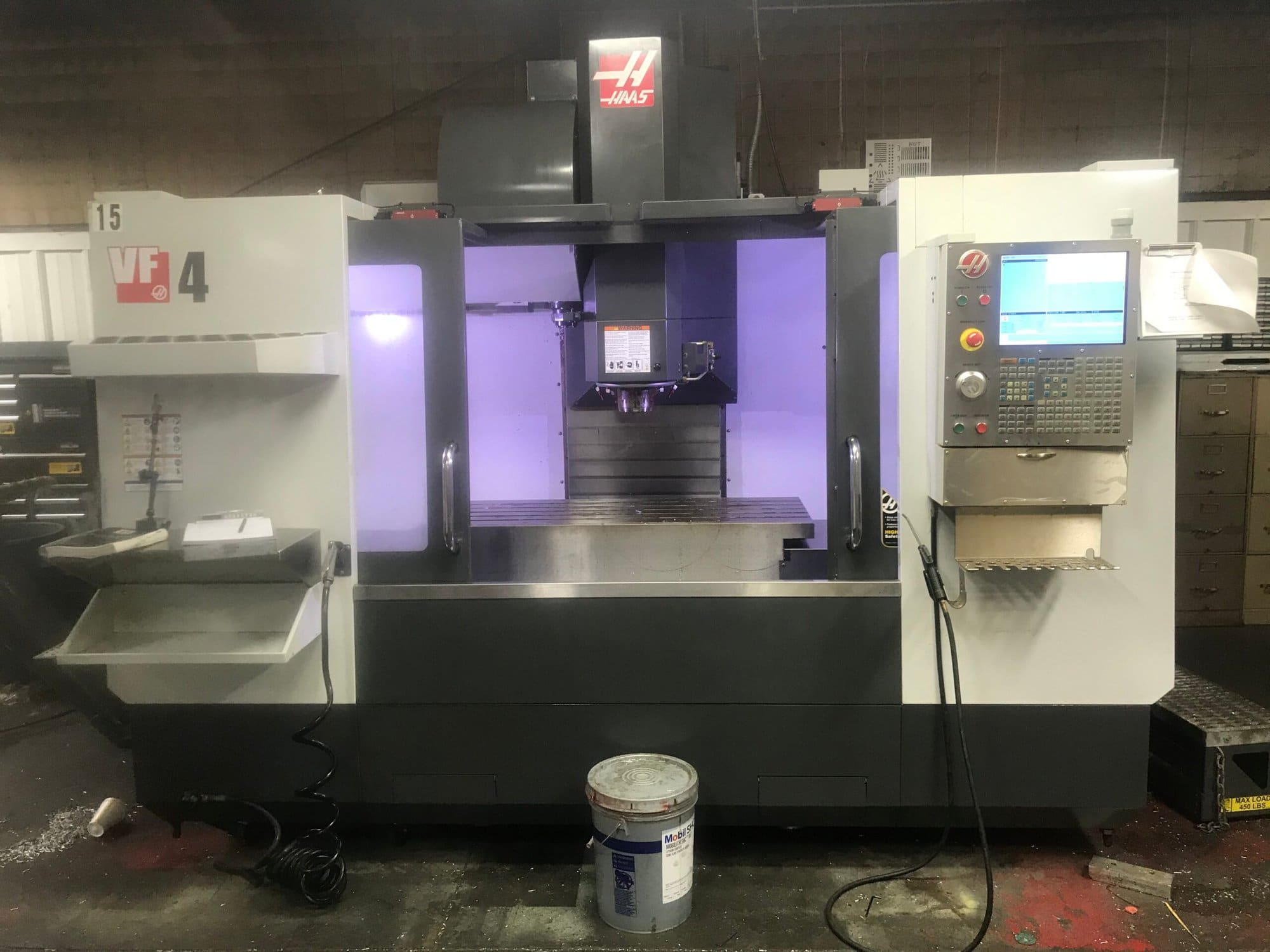 Haas VF-4 VMC, 2015-HSM, Rigid Tap - Image 2