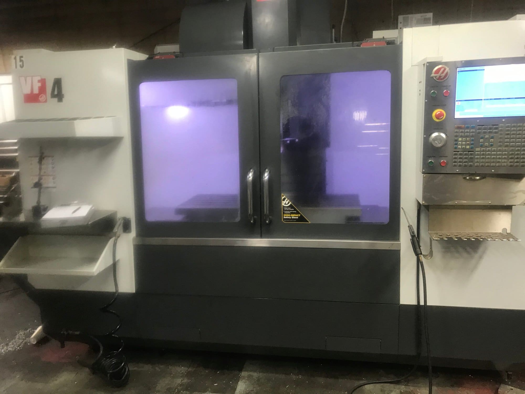 Haas VF-4 VMC, 2015-HSM, Rigid Tap - Image 5