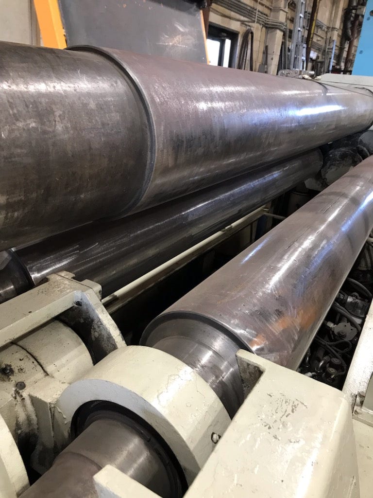 IMCAR SIHR 12/4 Plate Roller, 2009, With Adjustable Overhead Support - Video Available - Image 6