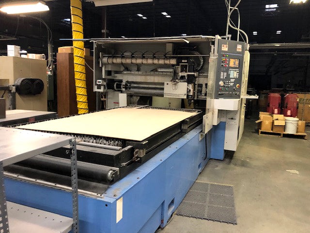 1000 Watt Mazak Turbo X-48 Champion CO2 Laser, 1996 - 4' X 8' Table