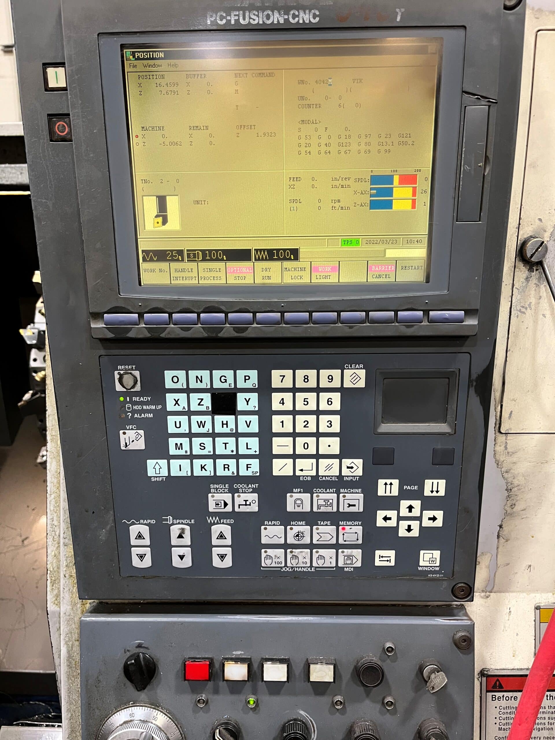 Mazak QT-250-HP Univ CNC Lathe, 2001 - Tailstock, Video, Pre-Removal Pricing - Image 5