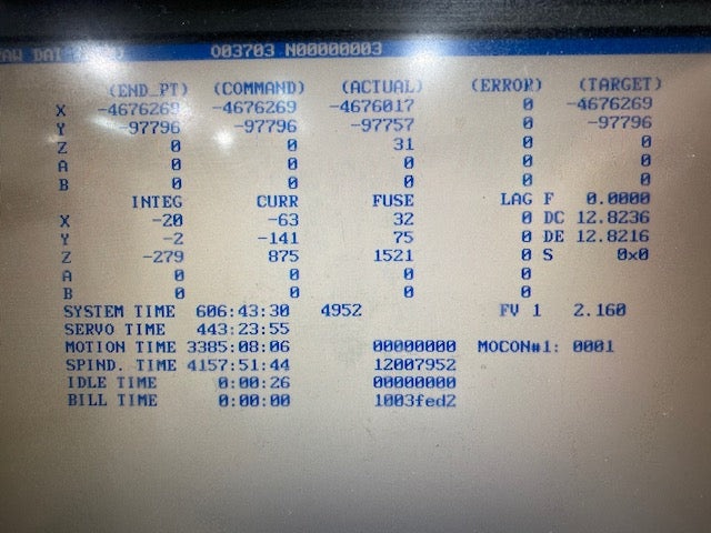 Haas VF-4D APC VMC, 2004 - 10K RPM, High Speed Machining, APC, 40 SMTC - Image 14
