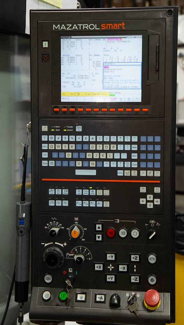 Mazak Vertical Center Smart 530C VMC, 2011 - TSC, Nikken 4th Axis, Video - Image 2