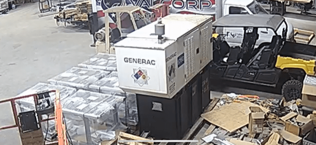 Generac Generator 20Kw, 2009 - **591 Hours**, Under Belly Tank