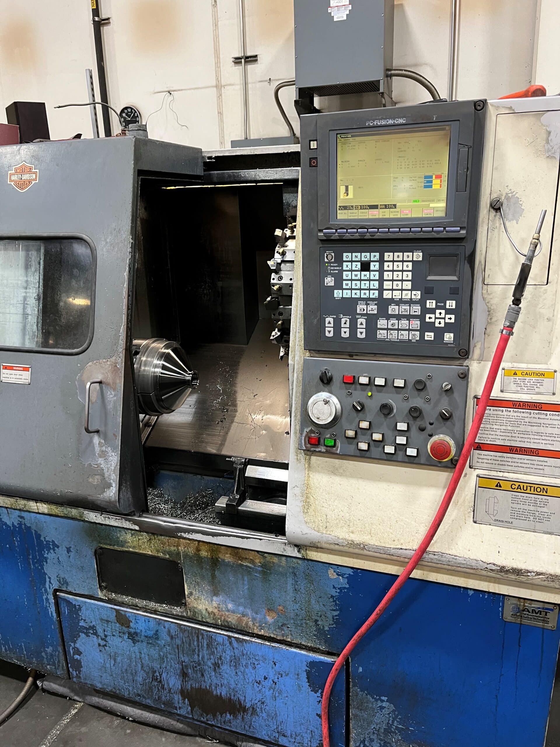 Mazak QT-250-HP Univ CNC Lathe, 2001 - Tailstock, Video, Pre-Removal Pricing - Image 2