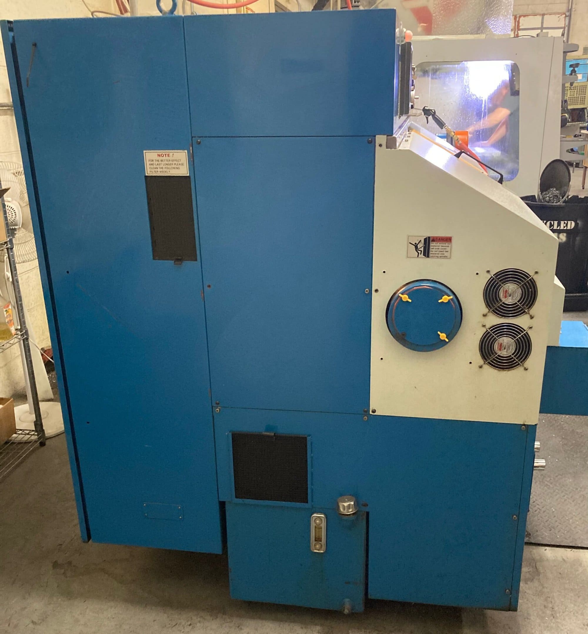 Femco Durga-25E CNC Lathe, 1998 - Tailstock, Fanuc Control, Chip Conveyor - Image 7