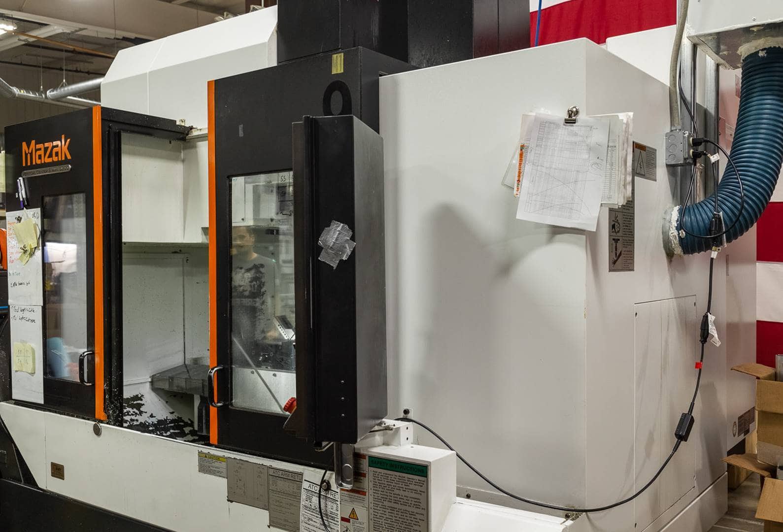 Mazak Vertical Center Smart 530C VMC, 2011 - TSC, Nikken 4th Axis, Video - Image 7