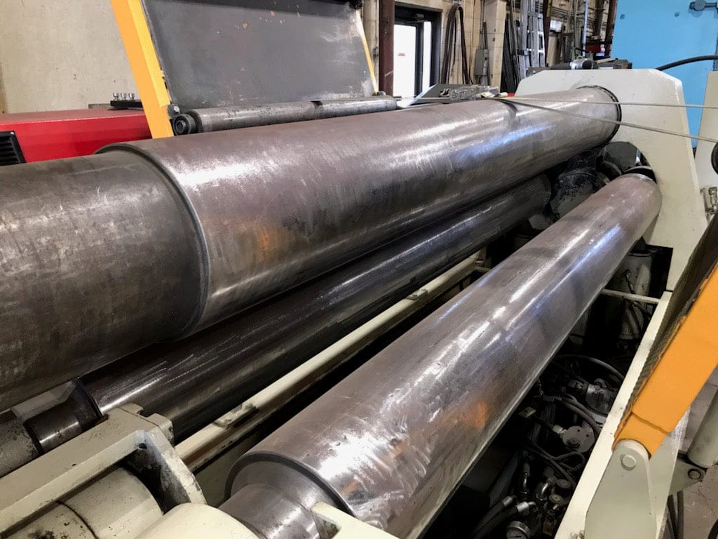 IMCAR SIHR 12/4 Plate Roller, 2009, With Adjustable Overhead Support - Video Available - Image 5