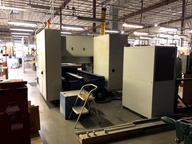 1000 Watt Mazak Turbo X-48 Champion CO2 Laser, 1996 - 4' X 8' Table - Image 2