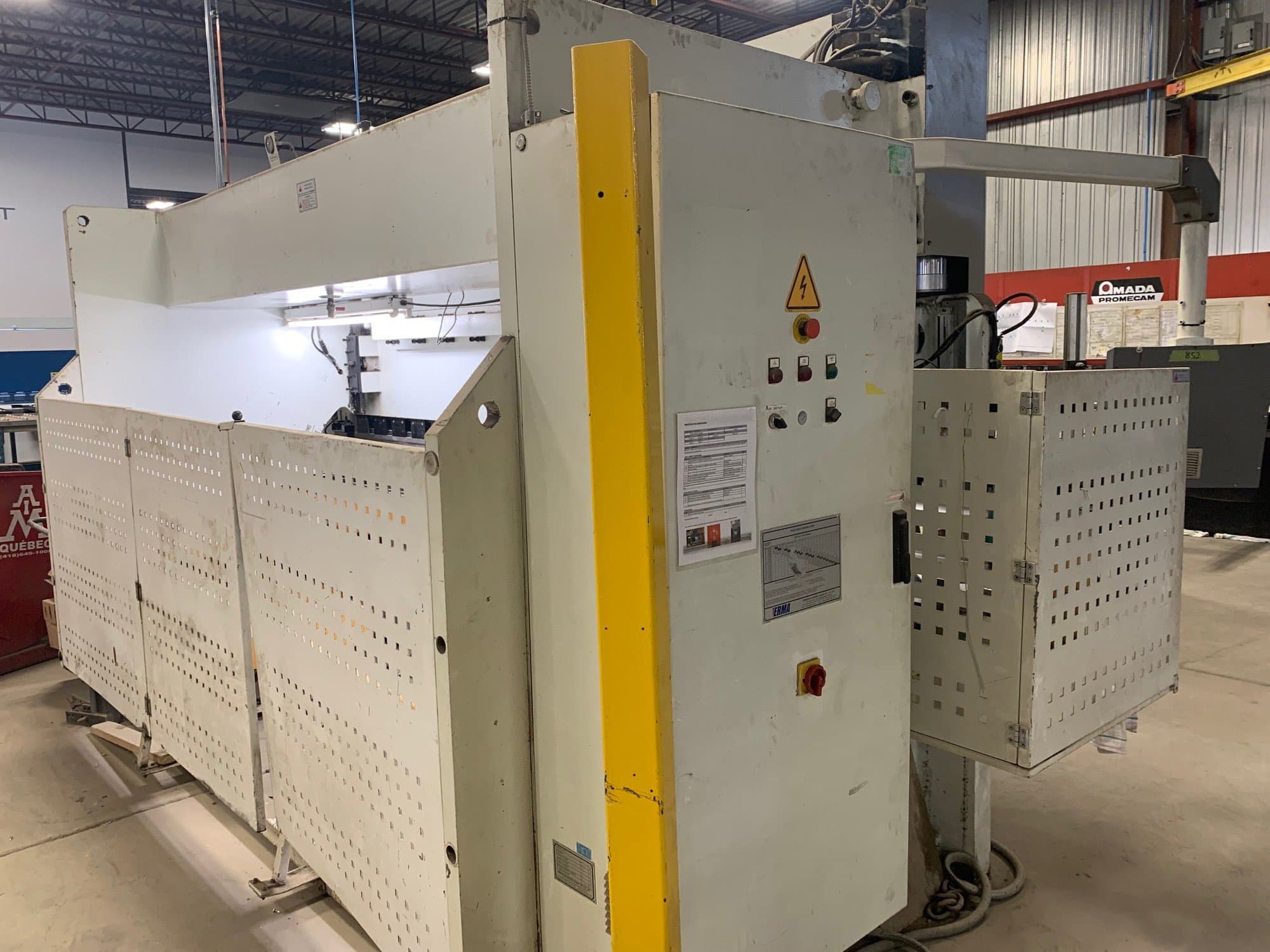 220 Ton x 13' Ermak CNCHAP Press Brake, 2006 - Upgraded Touch Screen Control, Tooling Included - Image 10