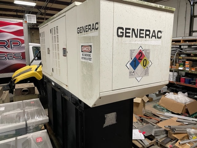 Generac Generator 20Kw, 2009 - **591 Hours**, Under Belly Tank - Image 3