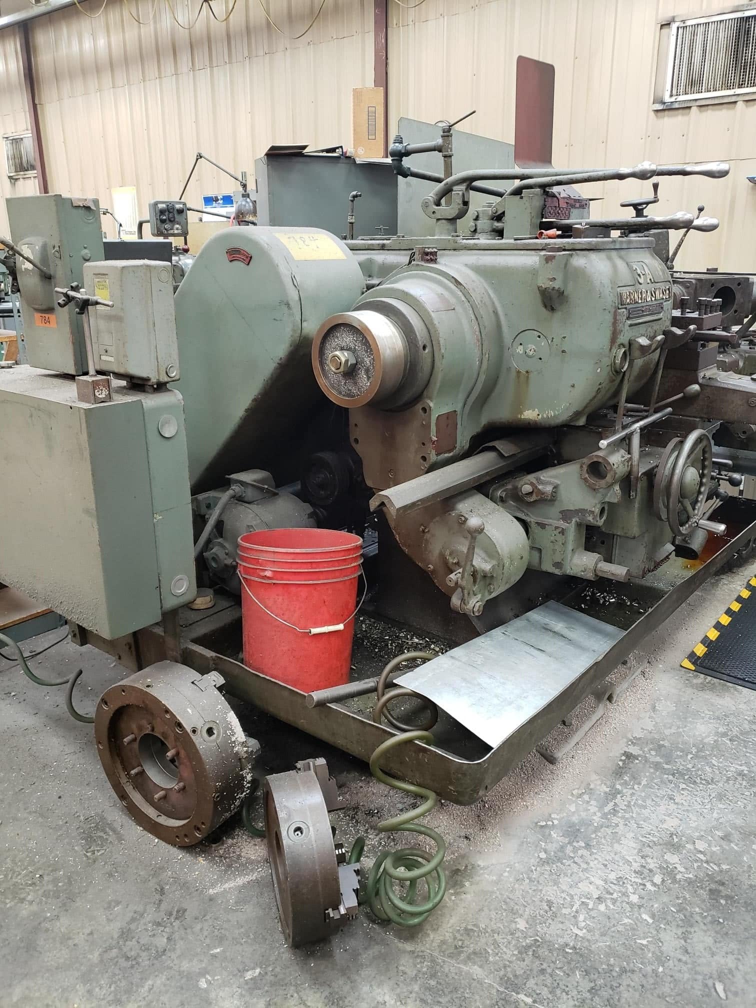 Warner Swasey 3A Turret Lathe, 1950s- Hex Tool Post - Image 4