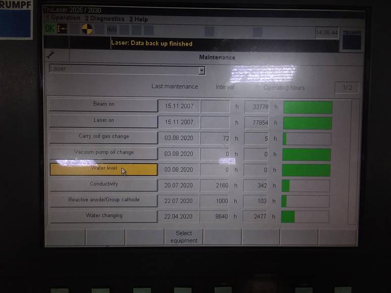 2000 Watt Trumpf 2030 CO2 Laser, 2007- 5' x 10', Load Unload System - Image 5