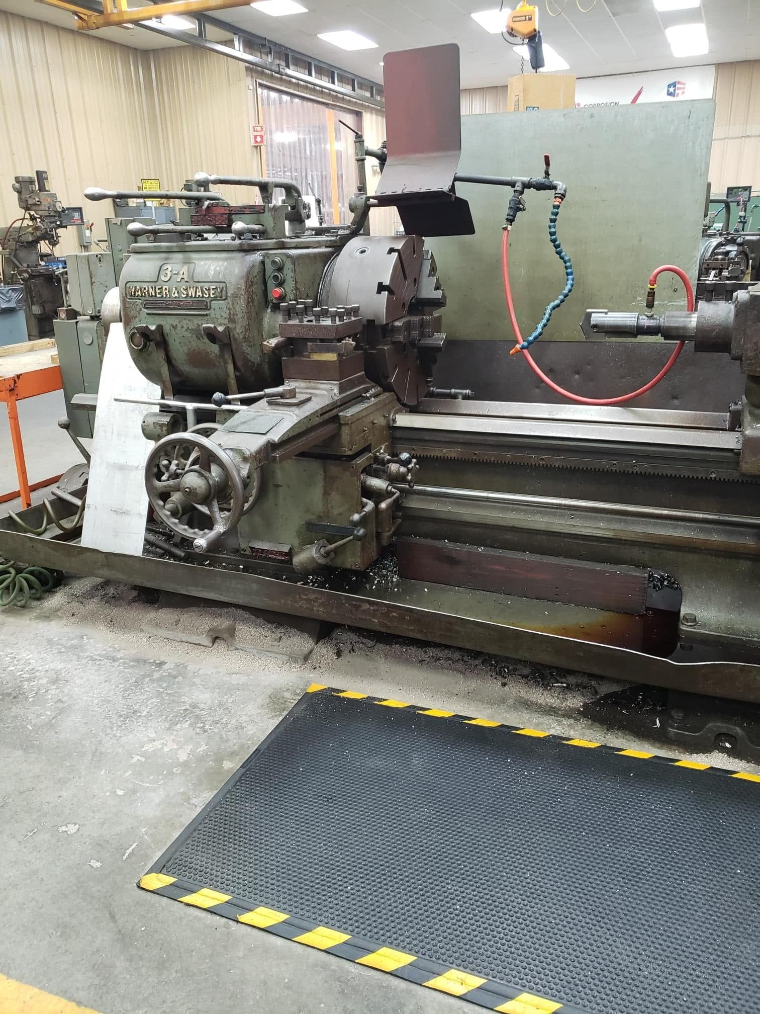 Warner Swasey 3A Turret Lathe, 1950s- Hex Tool Post - Image 3