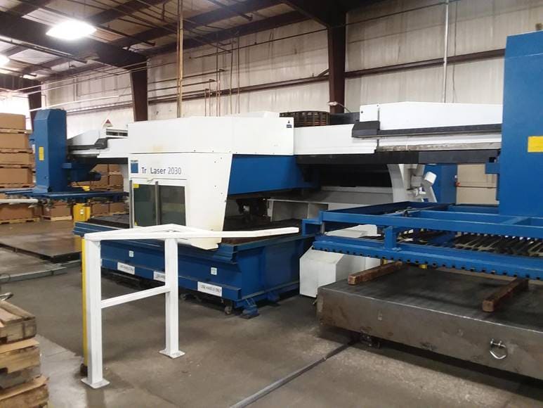 2000 Watt Trumpf 2030 CO2 Laser, 2007- 5' x 10', Load Unload System - Image 2