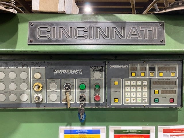 1/4" x 10' Cincinnati 250 HS x 10' Power Shear - 2000, W/Back Gauge, W/Squaring Arm - Image 2