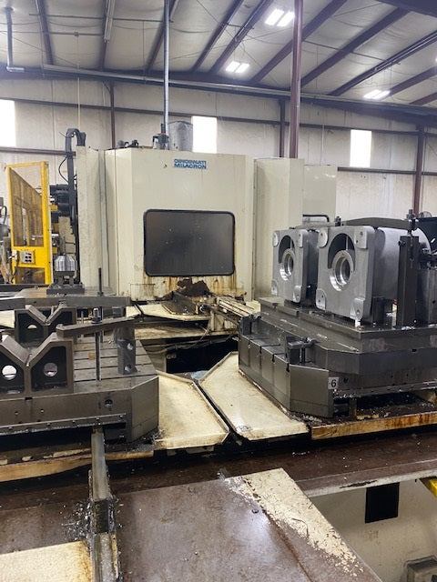 Cincinnati T-30 800mm HMC, 1992 - Fanuc Control Upgrade, 9 Station Pallet Pool, New Spindle - Image 6