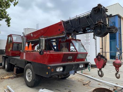 29,000 Lb. P&H T-145 Truck-Mounted Hydraulic Crane, 1978 - Image 2