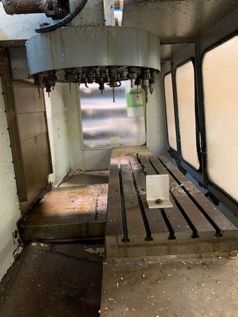 Haas VF-3 CNC VMC 1996 - Rigid Tap, 2 Speed Gearbox - Image 11