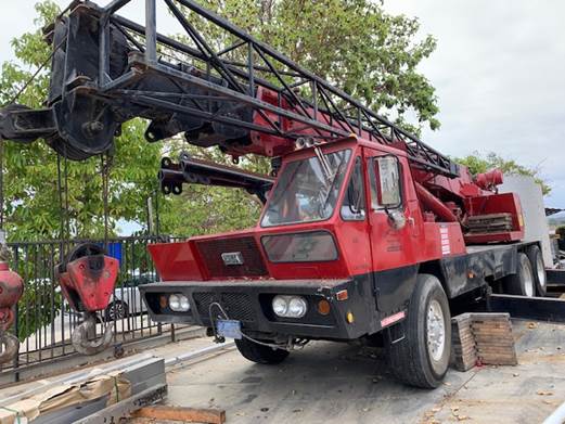 29,000 Lb. P&H T-145 Truck-Mounted Hydraulic Crane, 1978 - Image 4
