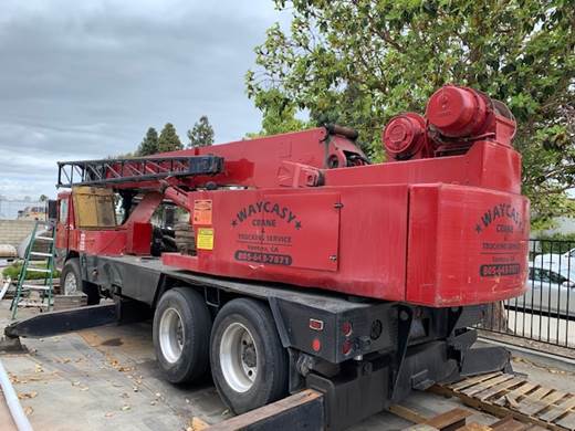 29,000 Lb. P&H T-145 Truck-Mounted Hydraulic Crane, 1978 - Image 5