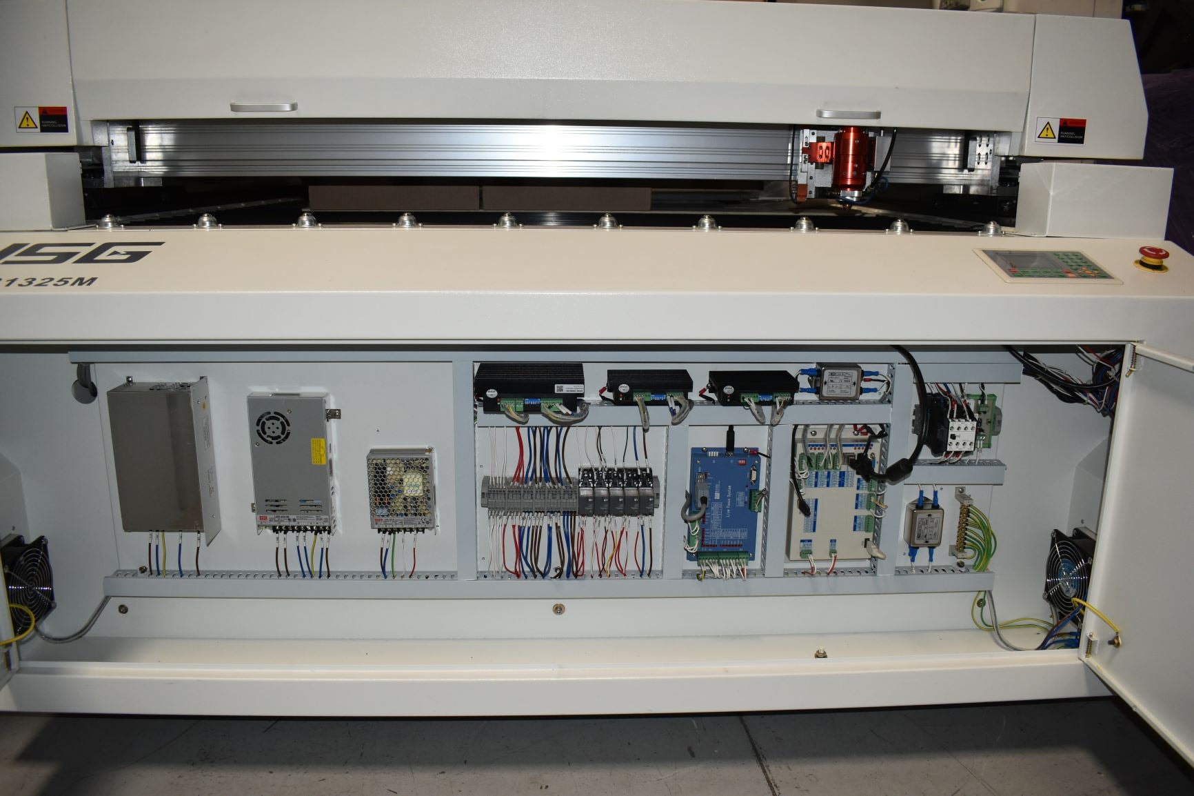150 W HSG HS-B1325M CO2 Laser, 2017 - 51"x 98" Table - Image 9