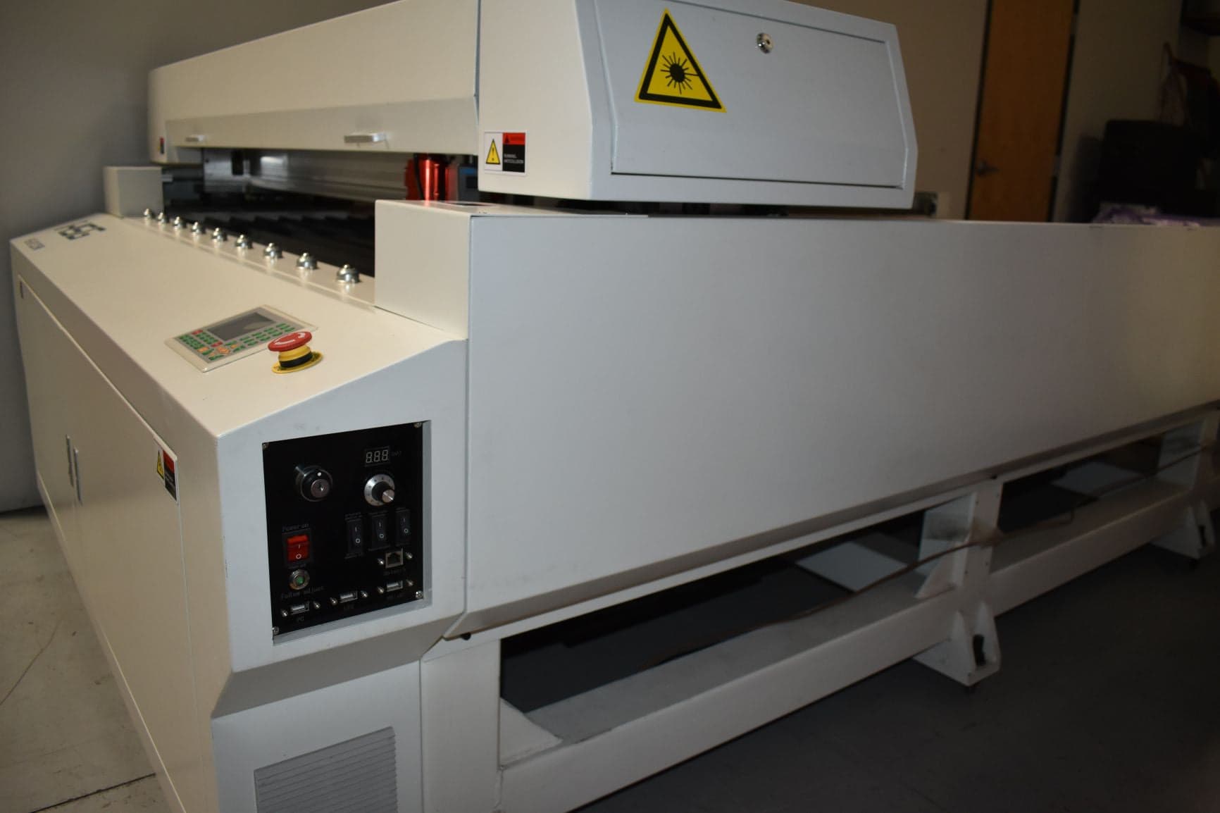 150 W HSG HS-B1325M CO2 Laser, 2017 - 51"x 98" Table - Image 8