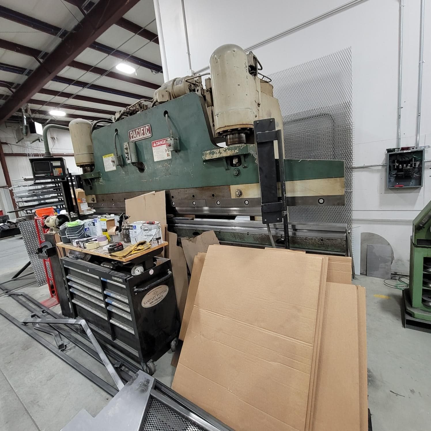 135 Ton x 12' Pacific K135-12 CNC Press Brake, 1973 - Image 2