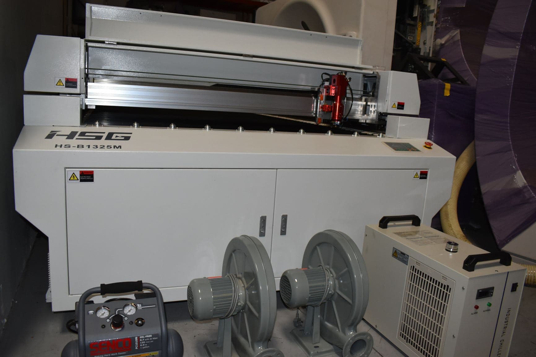 150 W HSG HS-B1325M CO2 Laser, 2017 - 51"x 98" Table - Image 3