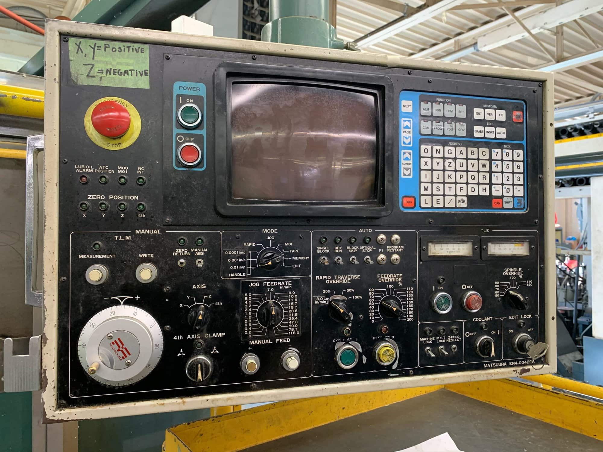 Matsuura MC 100VS VMC, 1982 - Image 3