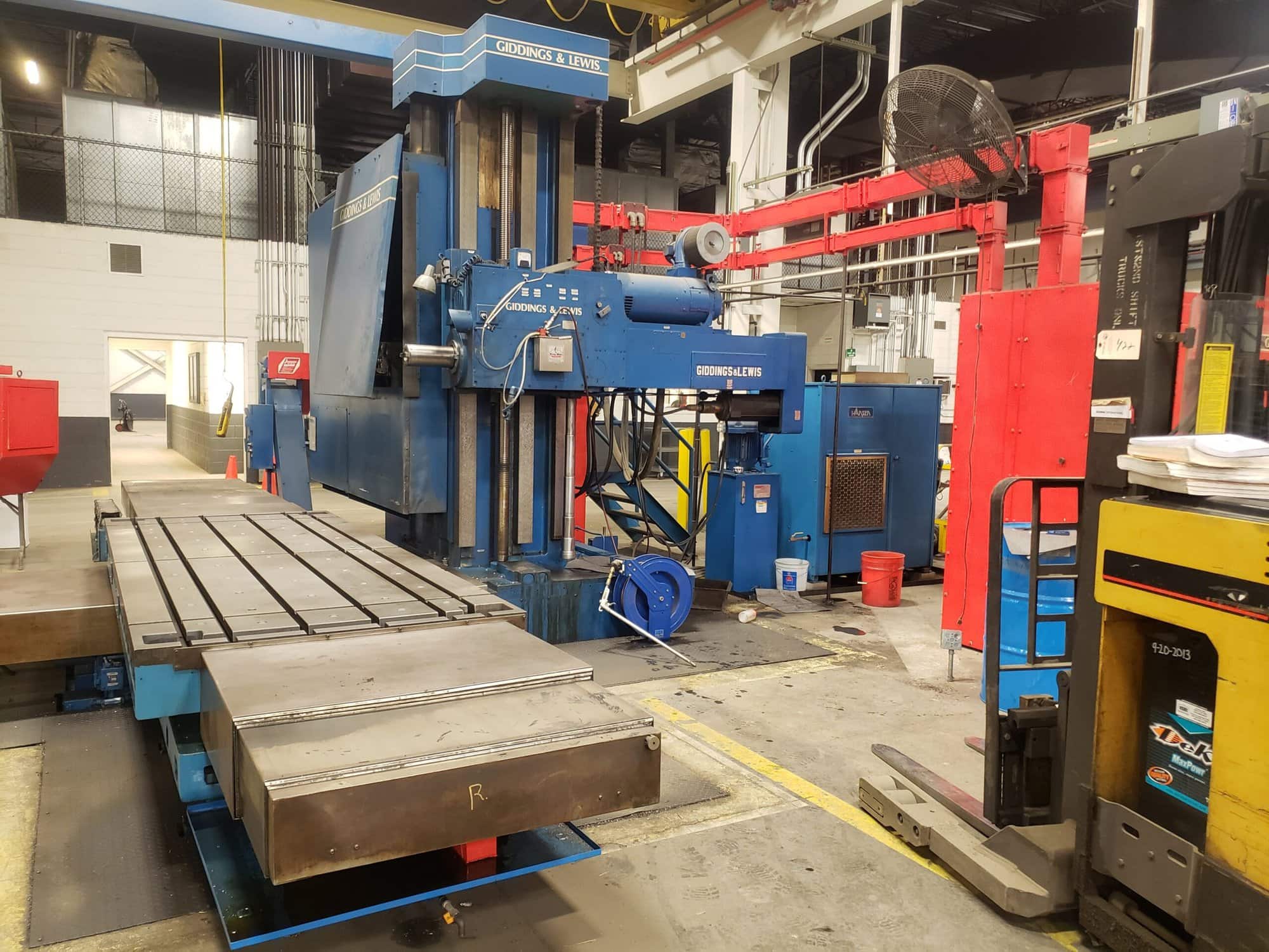 5" Giddings and Lewis 70-G5-T5 Horizontal Boring Machine, 1968 - Refurbished in 1992 - Image 2