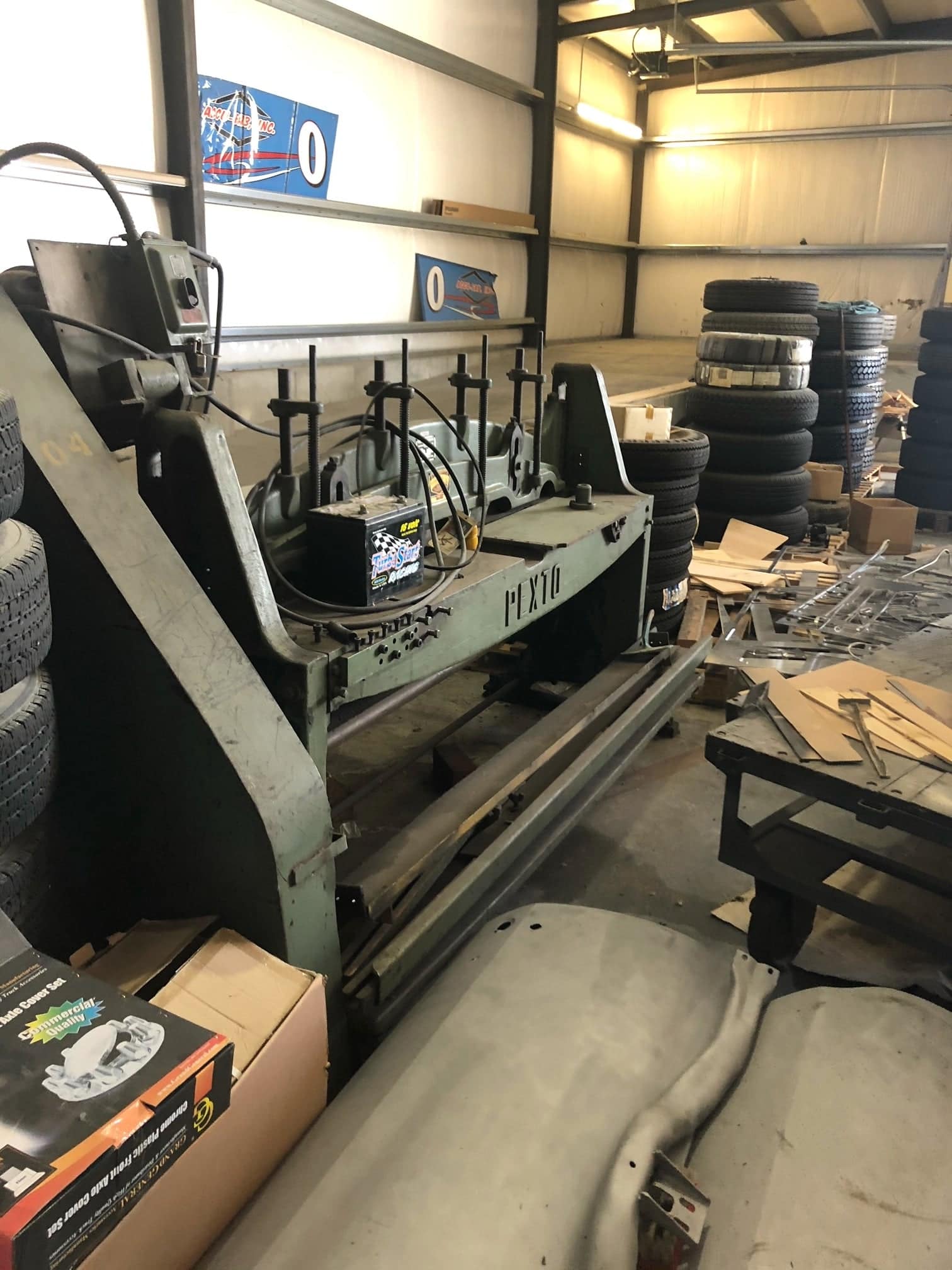 14 Ga x 6' Pexto Mechanical Sheet Metal Squaring Shear - Image 4