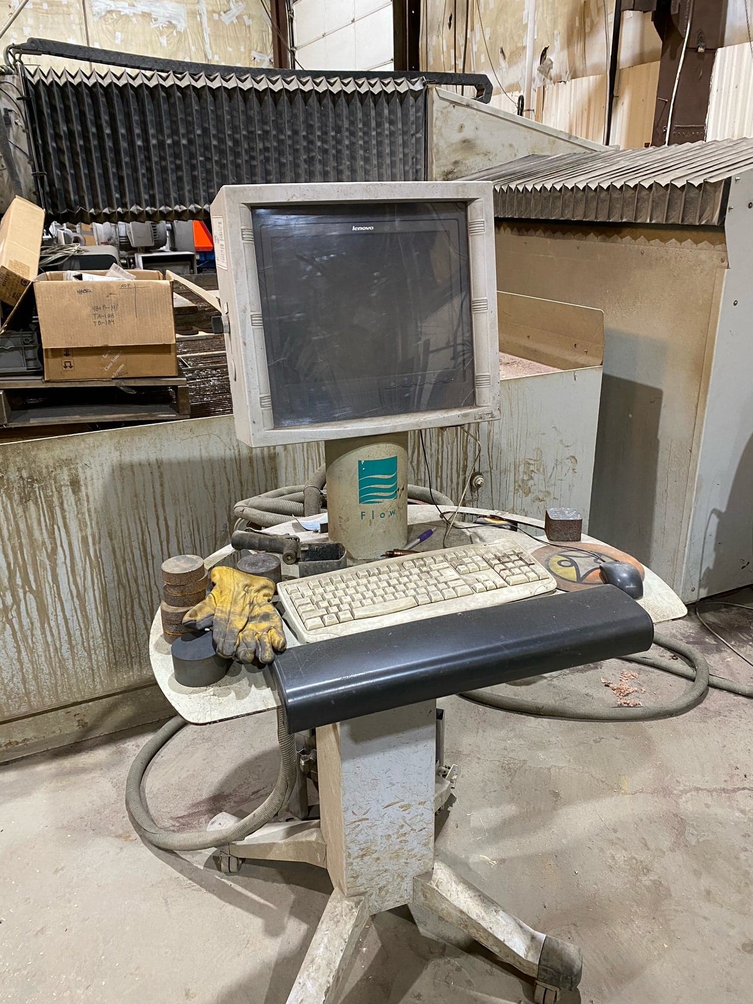 6' x 12' Flow IFB Waterjet, 2007- 87,000 PSI - Image 2