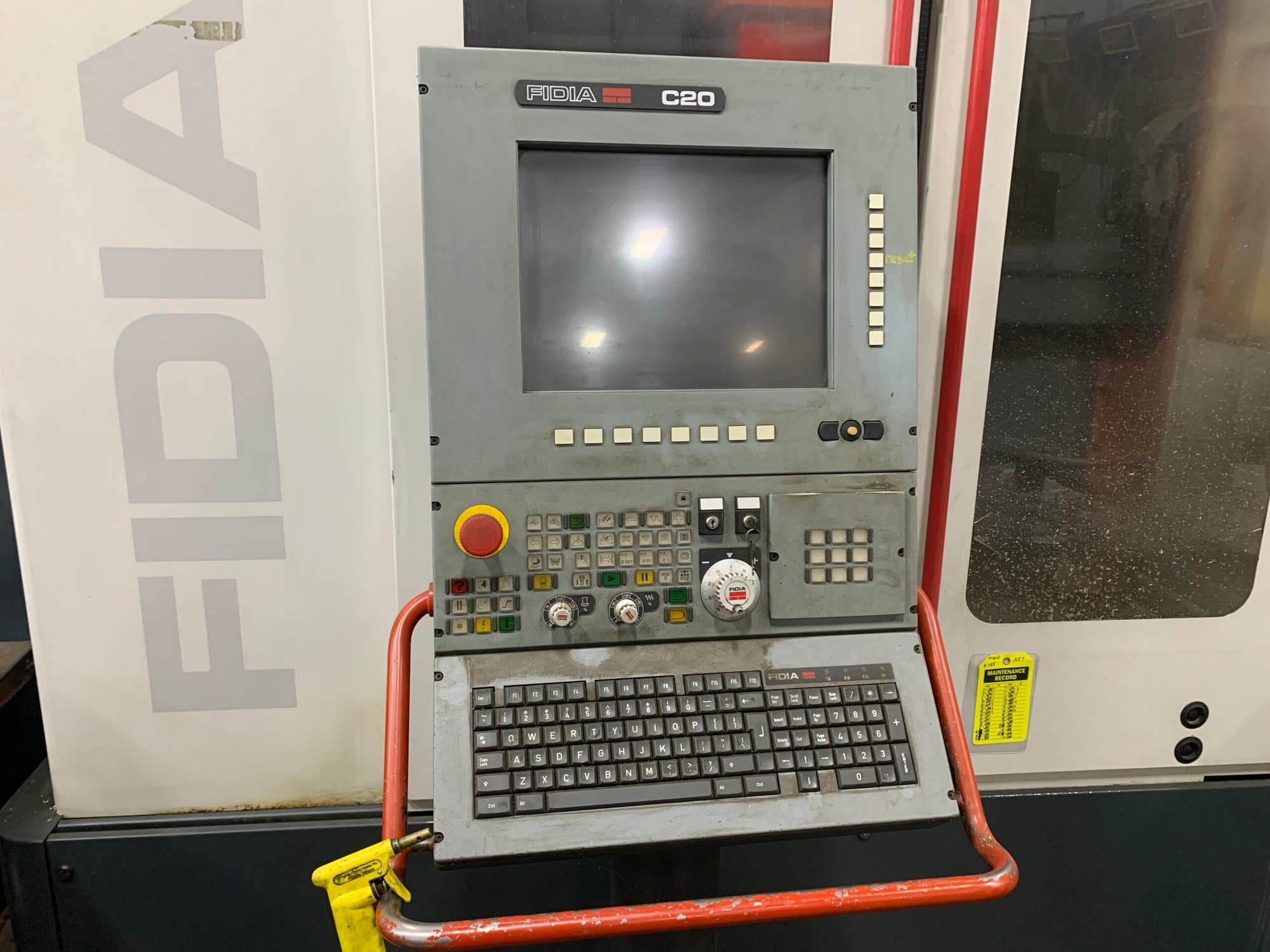 Fidia K165 Vertical Machining Center, 2001 - 5 Axis, Chip Conveyor & Flood Coolant - Image 2