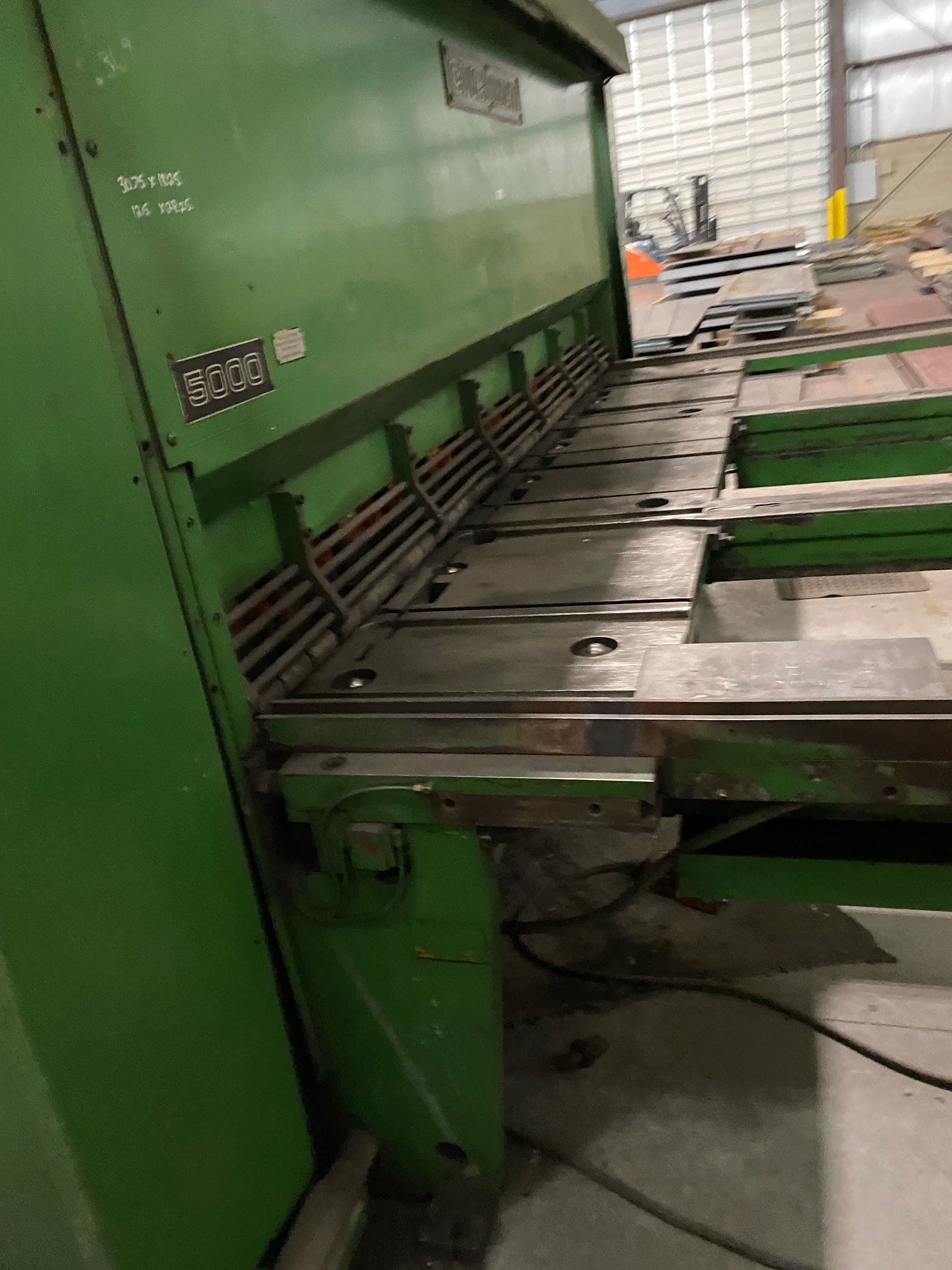 1/2" x 12' Cincinnati Model 5000 Shear - Image 3