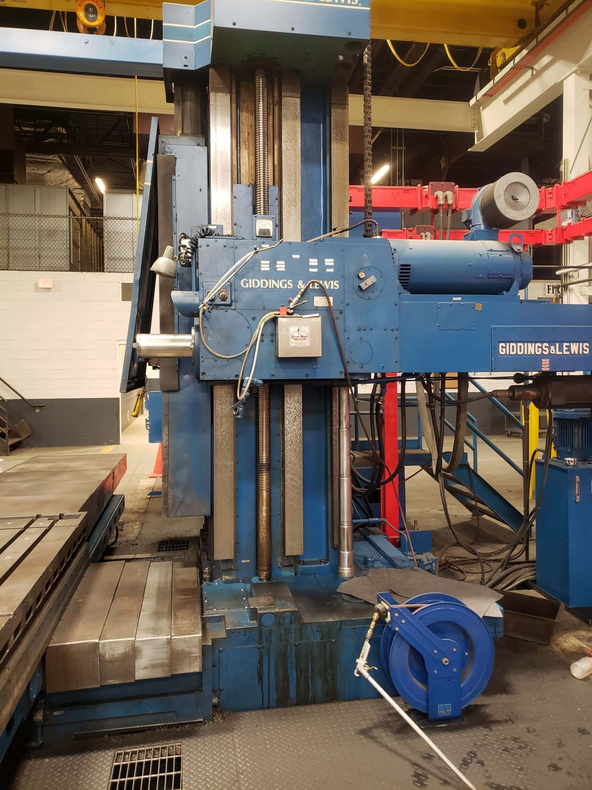 5" Giddings and Lewis 70-G5-T5 Horizontal Boring Machine, 1968 - Refurbished in 1992 - Image 4