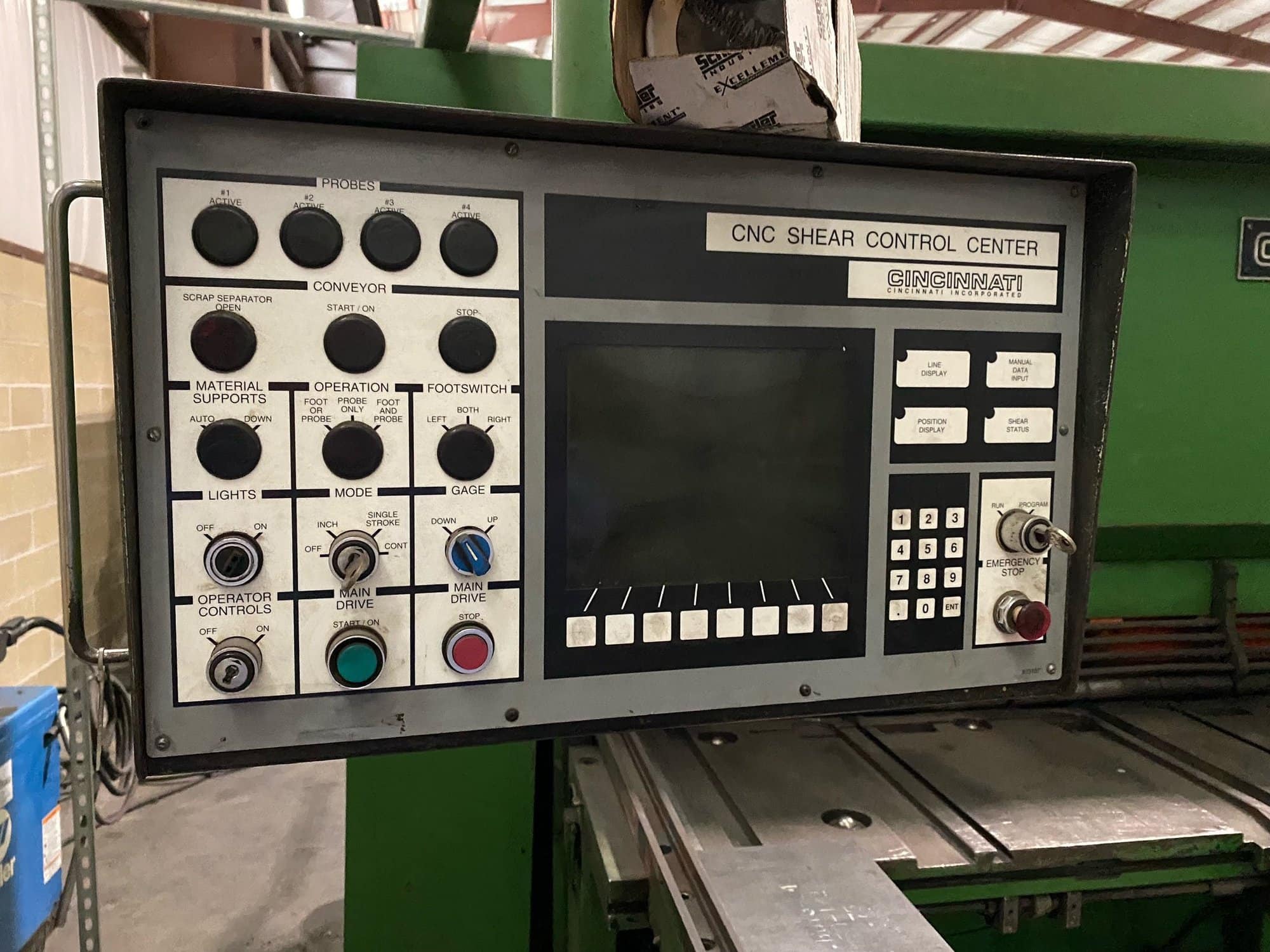 1/2" x 12' Cincinnati Model 5000 Shear - Image 2