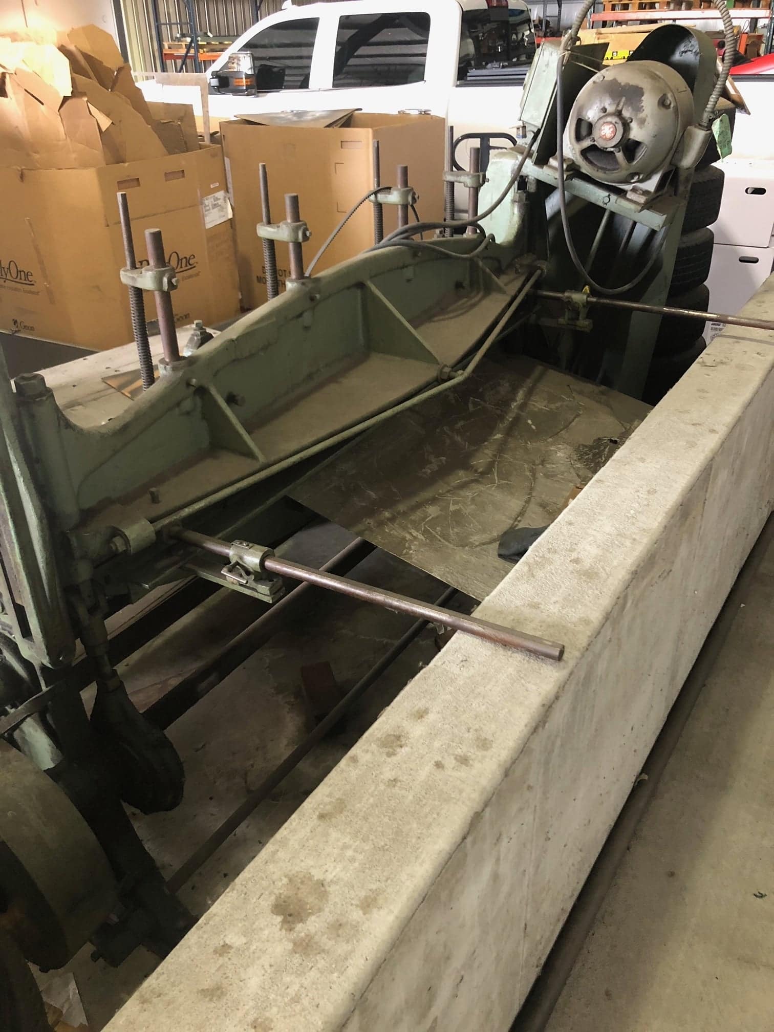 14 Ga x 6' Pexto Mechanical Sheet Metal Squaring Shear - Image 10