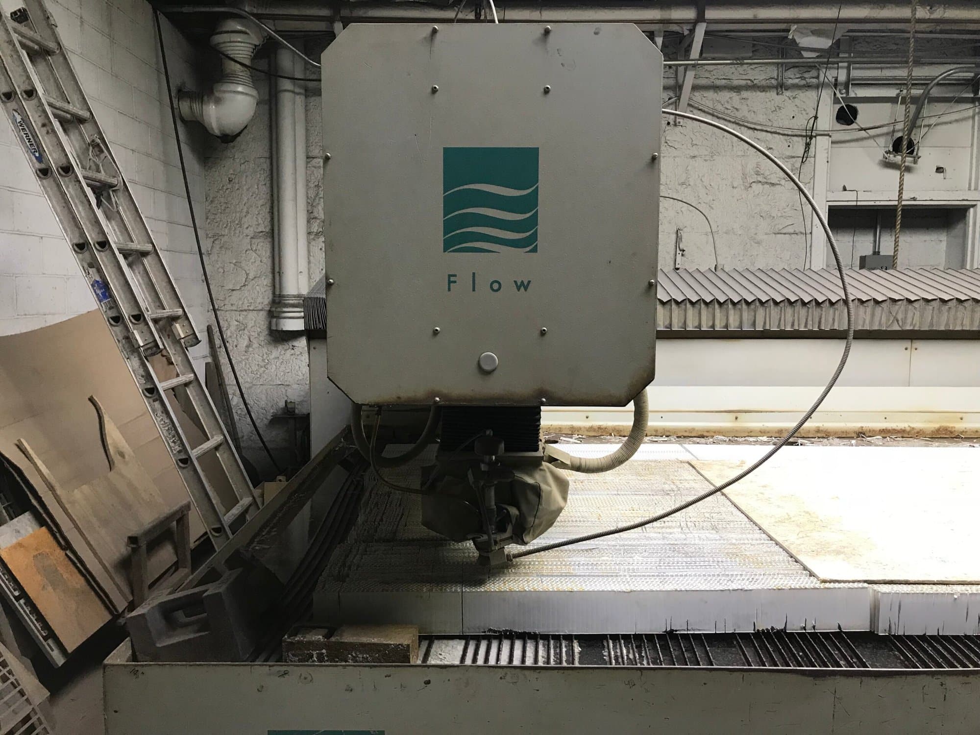 6' x 12' Flow Integrated Flying Bridge 6012 Waterjet, 2005 - 55,000 PSI - Image 6