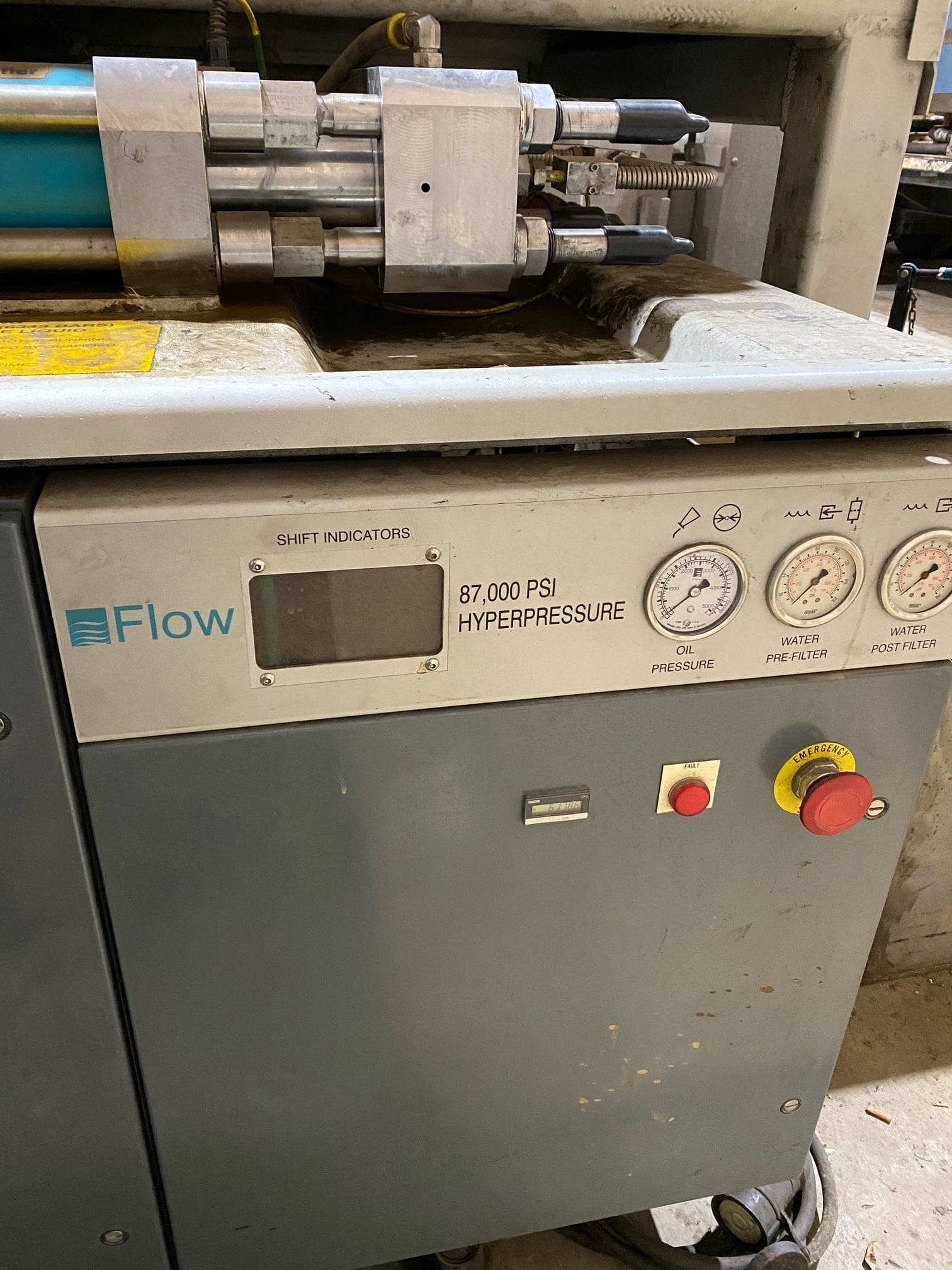 6' x 12' Flow IFB Waterjet, 2007- 87,000 PSI - Image 6