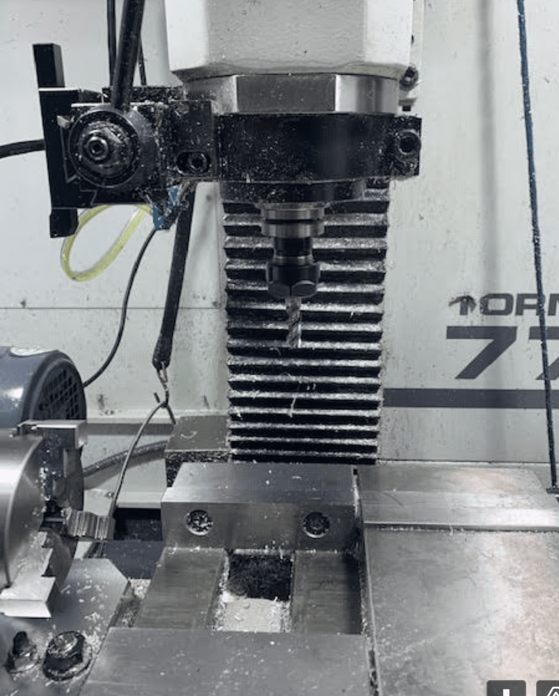 Tormach 770M Mill, 2018 - RapidTurnTM Chucker Lathe Accessory, 4th Axis Capable, Full Enclosure - Image 5