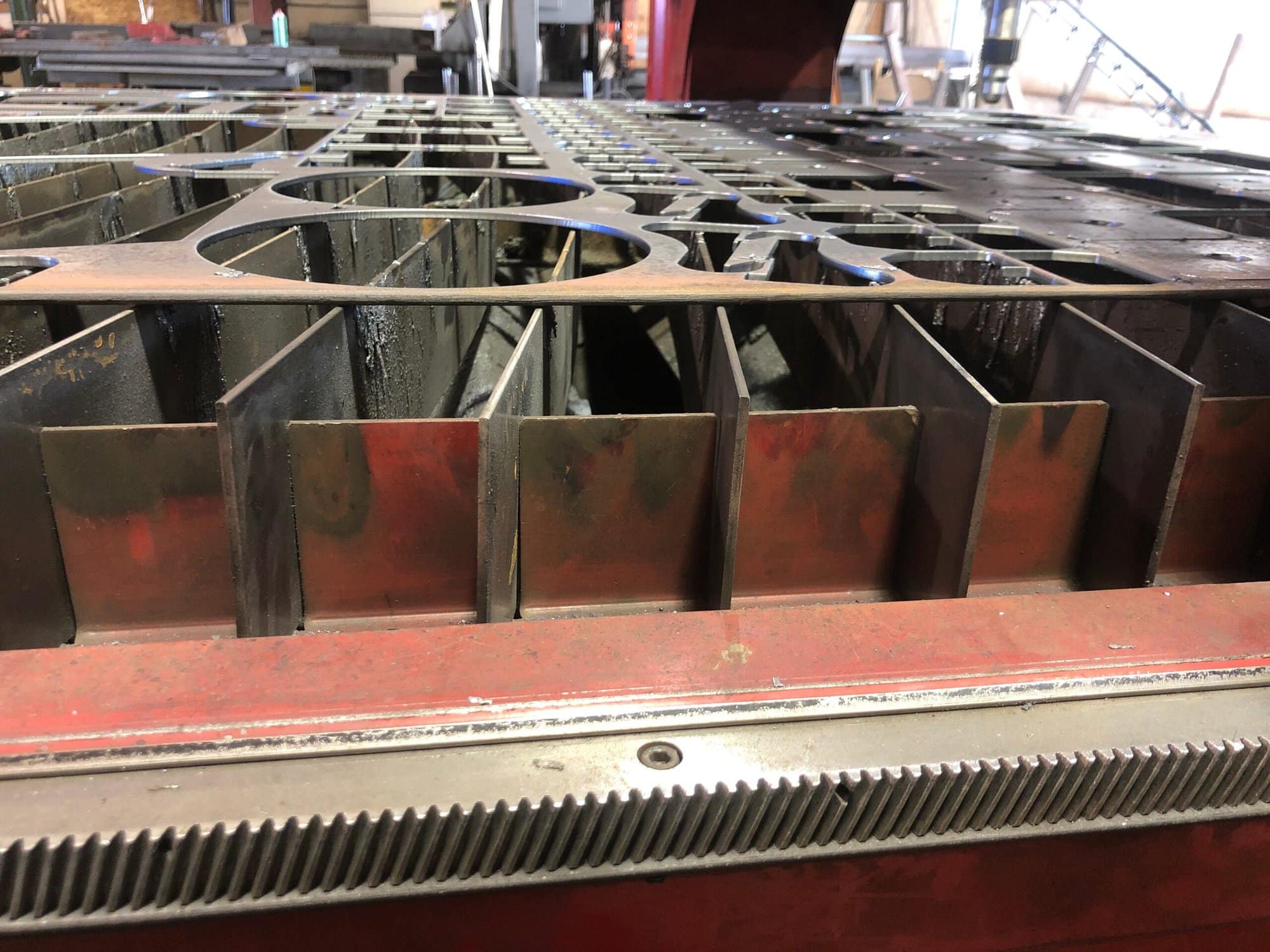 5'x10' Dynatorch XLR8 HF CNC Plasma Table, 2014 - Fanuc 18-T Control, Dust Collector - Image 4