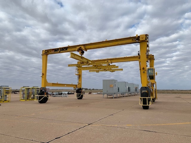 100,000 lbs. Capacity MI-Jack 750D Gantry Crane, 1998 - New Motor Last Year - Image 6