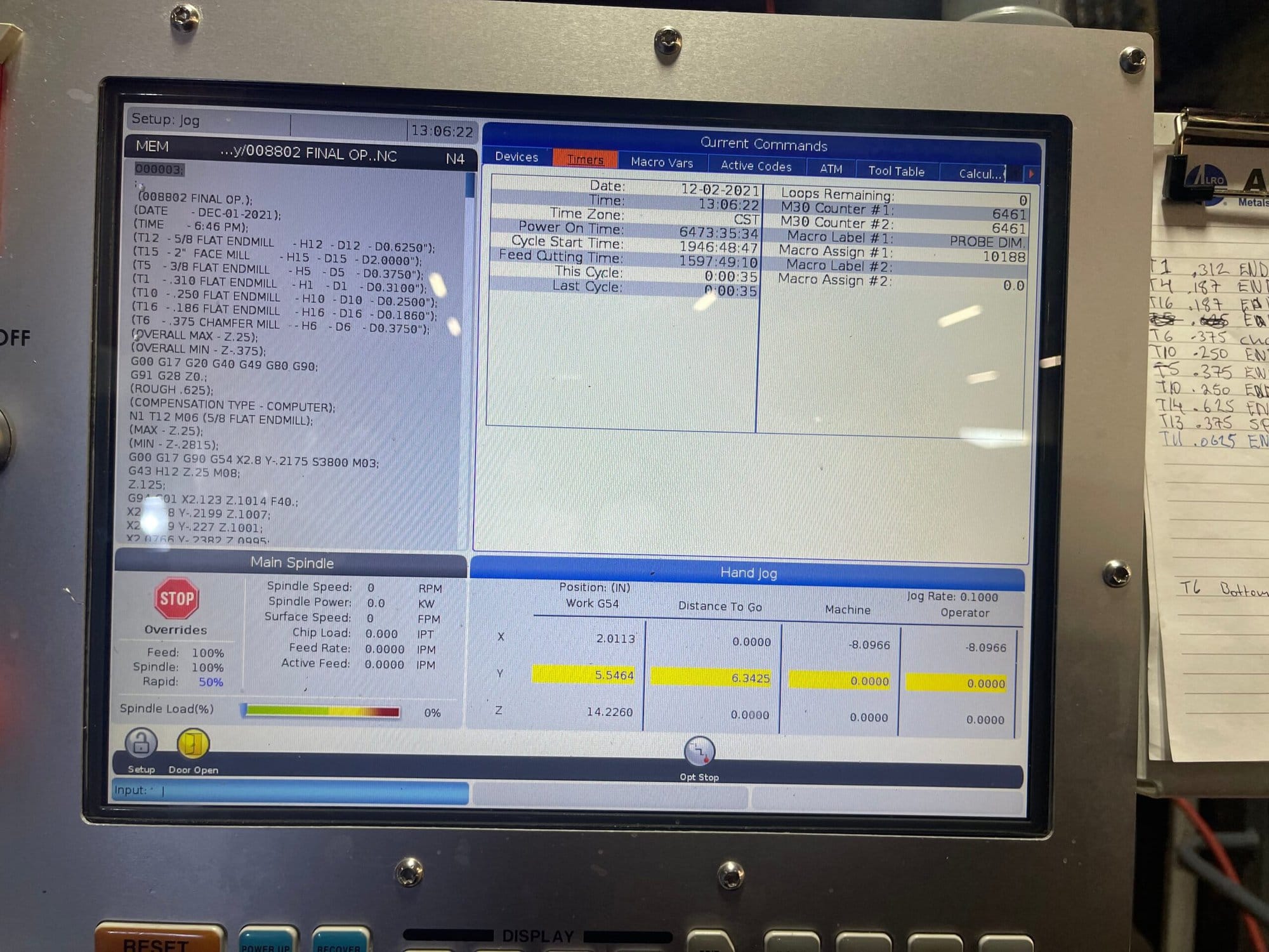 Haas VF-2SS VMC, 2018 - 12k RPM, 30 Tool, Available Immediately - Image 5