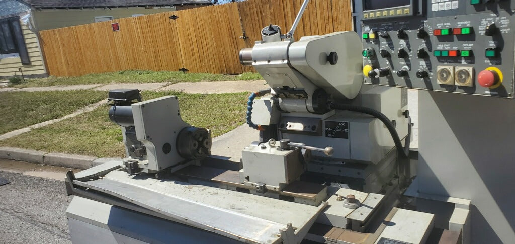 Okamoto OGM 8-20U OD/ID Cylindrical Grinder, 1999- Coolant Tray, Mist Collector - Image 7
