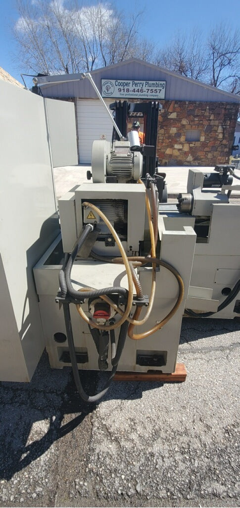 Okamoto OGM 8-20U OD/ID Cylindrical Grinder, 1999- Coolant Tray, Mist Collector - Image 8