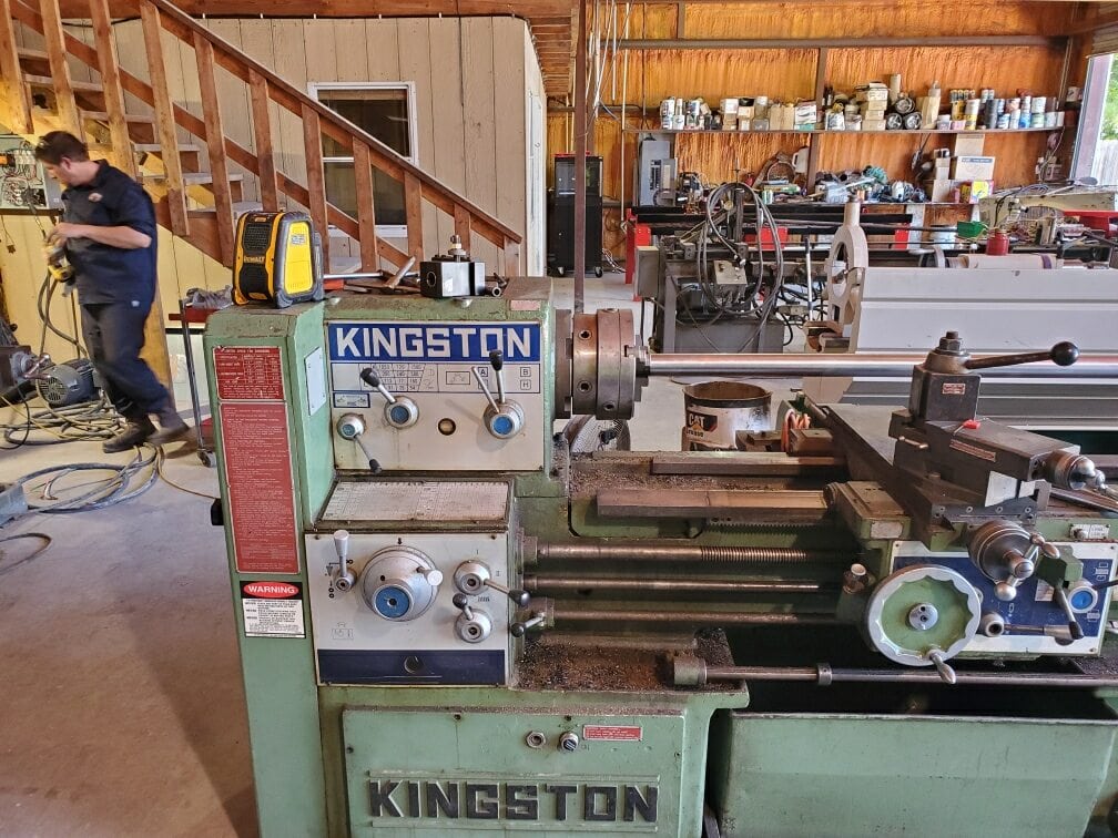 Kingston HL-3000 Gap Bed Lathe - 1981