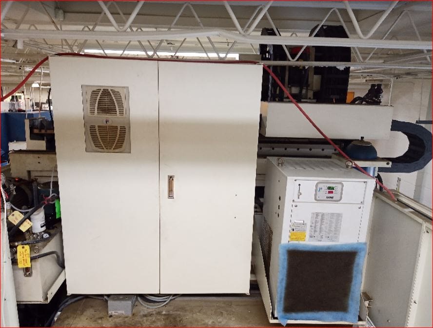 Johnford DMC-5100H+5F. X-5100 Bridge Type Machining Center, 2010 - Under Power, Available for Inspection - Image 4